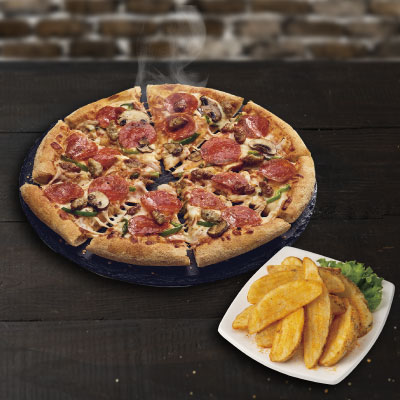 デリバリー限定】ピザ1枚+サイド1品 1,599円～：ドミノ・ピザ｜Pontaパス